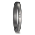 Anello del partner 999 Tantalio, Platino 950 Diamante 0.01 ct, 3 pietra, w-si