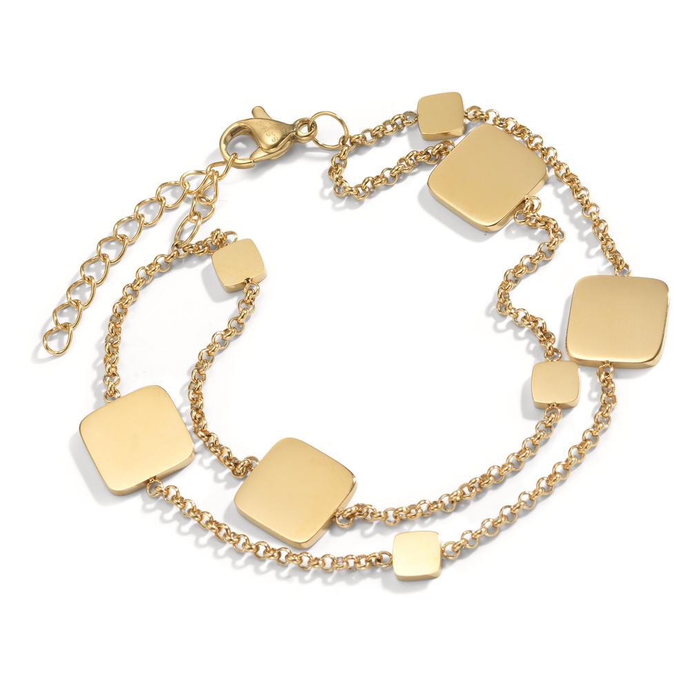 Bracciale Acciaio inossidabile giallo rivestimento IP 16.5-20 cm