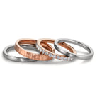Set di anelli Zirconia