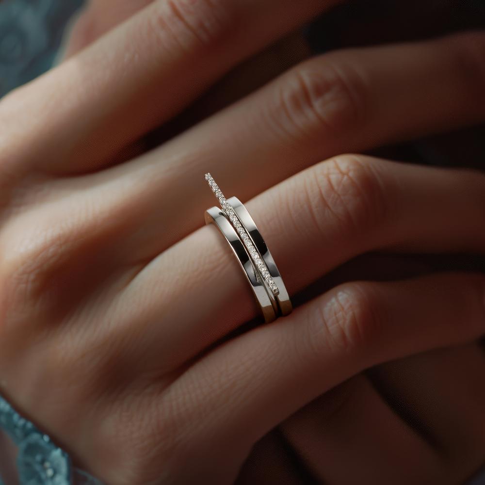 Set di anelli Zirconia