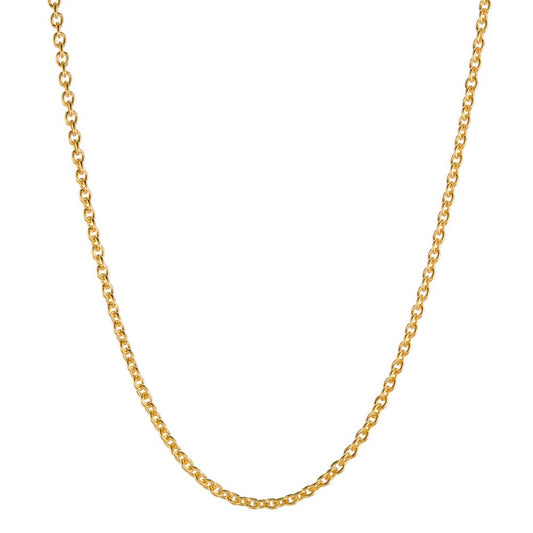 Catena Argento giallo dorato 36-38 cm