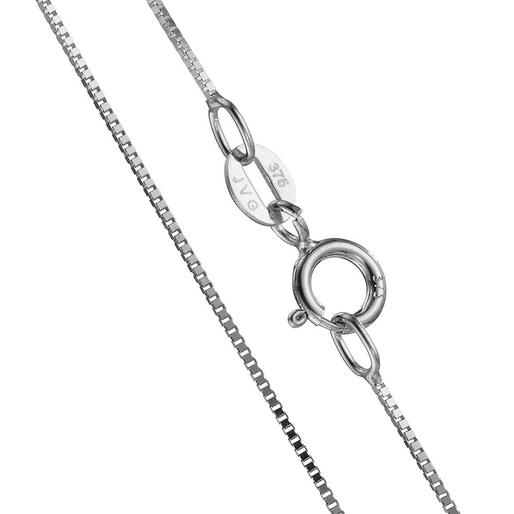 Catena Oro bianco 750/18 carati 36 cm
