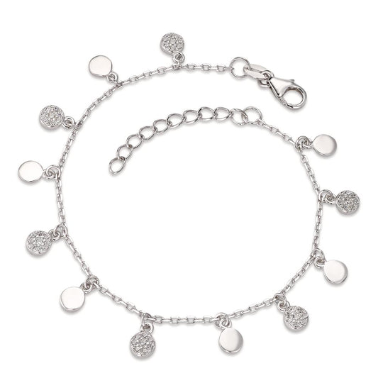 Bracciale Argento rodiato 18-20 cm