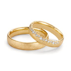 Anello del partner Oro giallo 750/18 carati