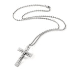 Collana Acciaio inossidabile Croce 50 cm