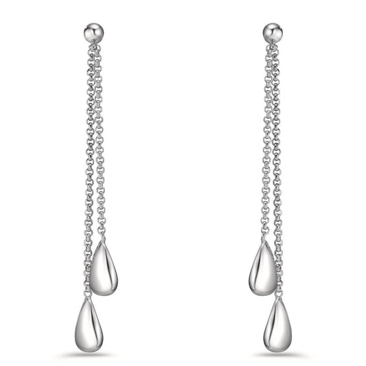 Orecchini Argento rodiato