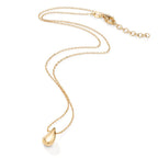 Collana Argento giallo dorato 42-45 cm