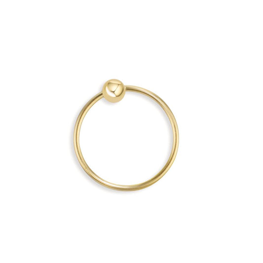 Piercing Oro giallo 750/18 carati Ø9 mm