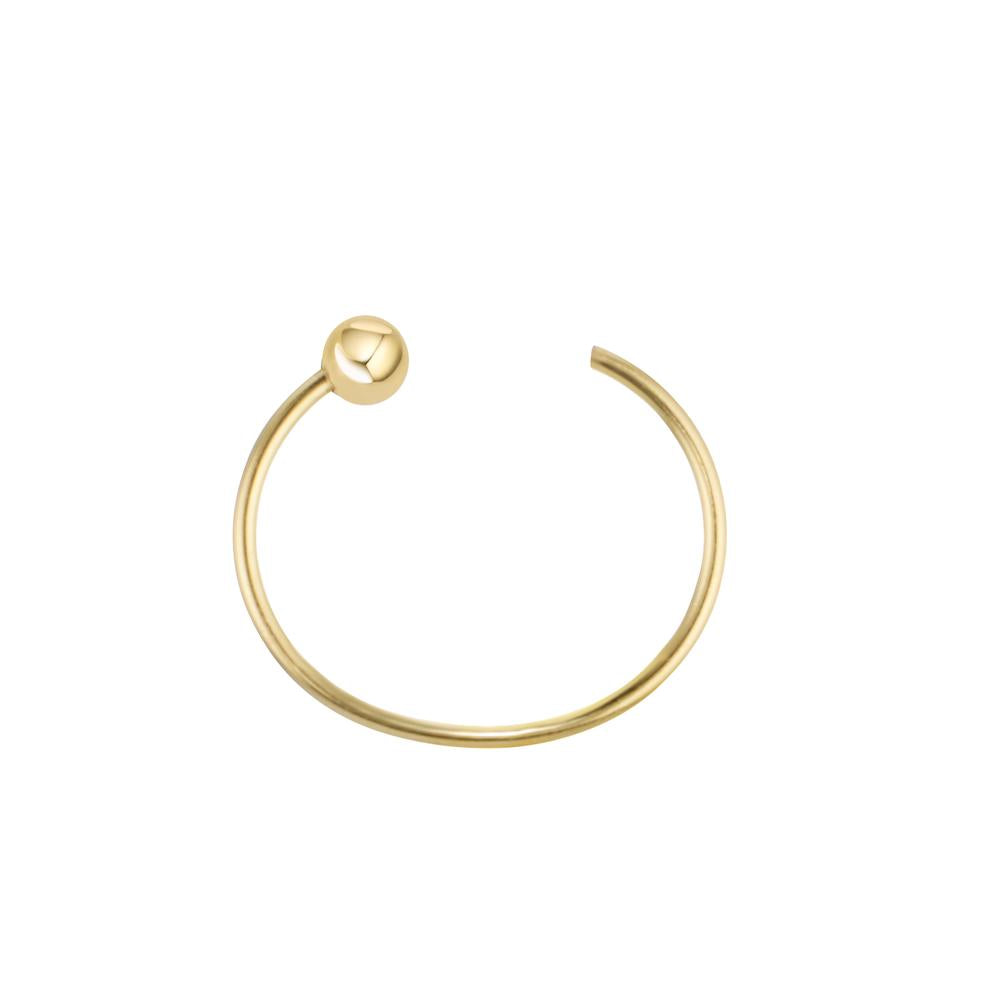 Piercing Oro giallo 750/18 carati Ø9 mm