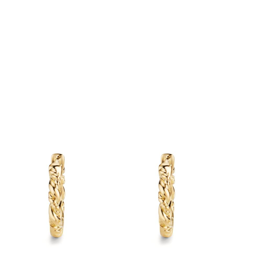 Orecchini circolari Oro giallo 750/18 carati