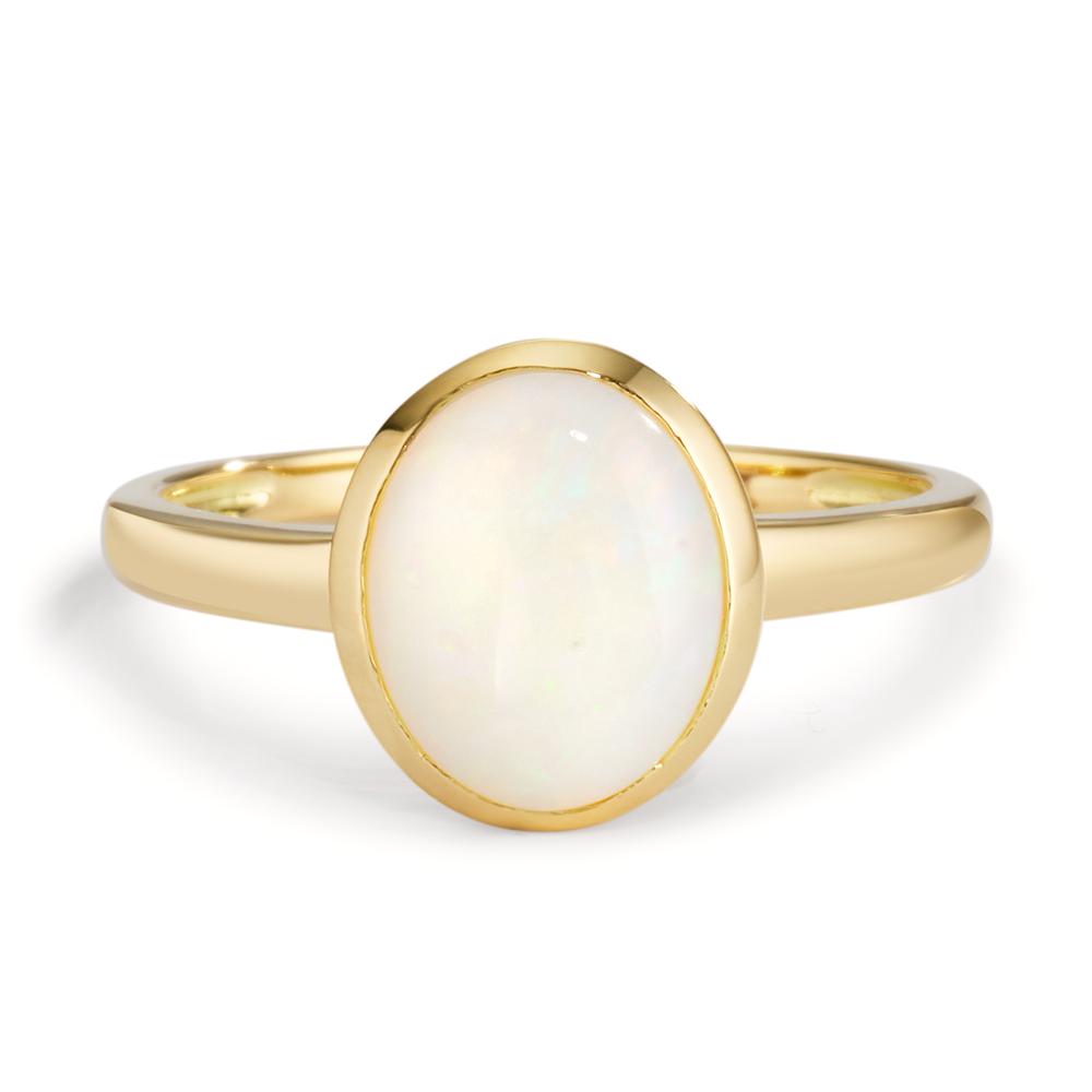 Anello Oro giallo 750/18 carati Opale