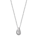 Collana Argento Zirconia rodiato 40-45 cm