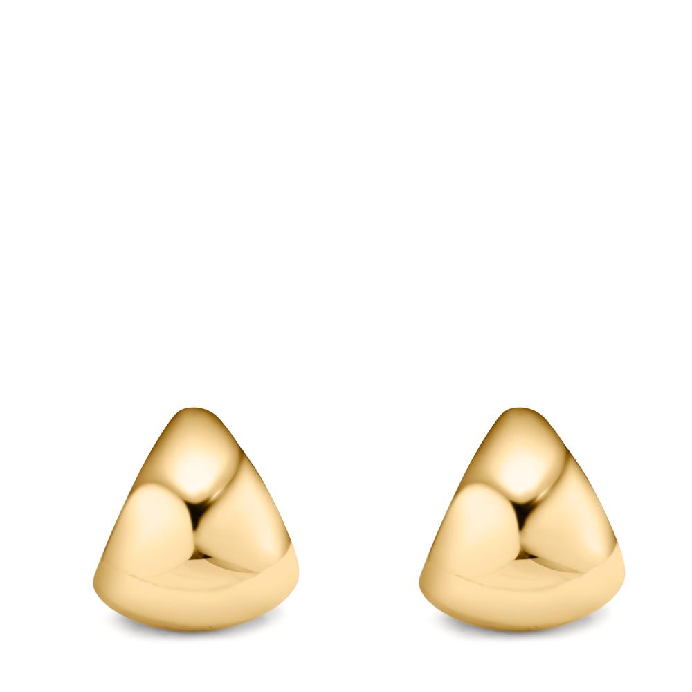 Orecchini circolari Argento giallo dorato