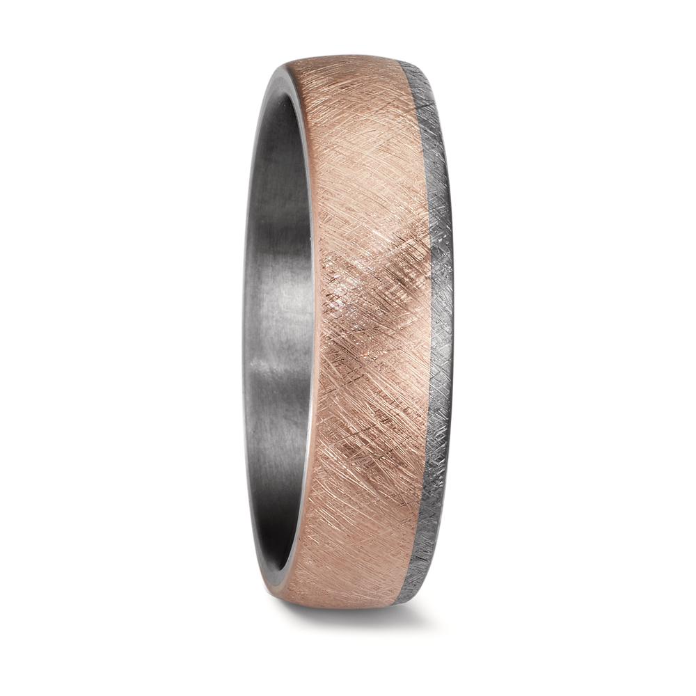 Anello del partner 999 Tantalio, Oro rosa 585/14 kt