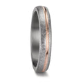 Anello del partner 999 Tantalio, Oro rosa 585/14 kt