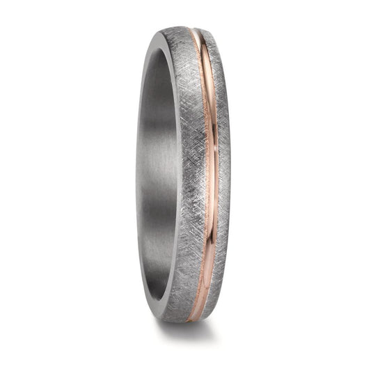 Anello del partner 999 Tantalio, Oro rosa 585/14 kt