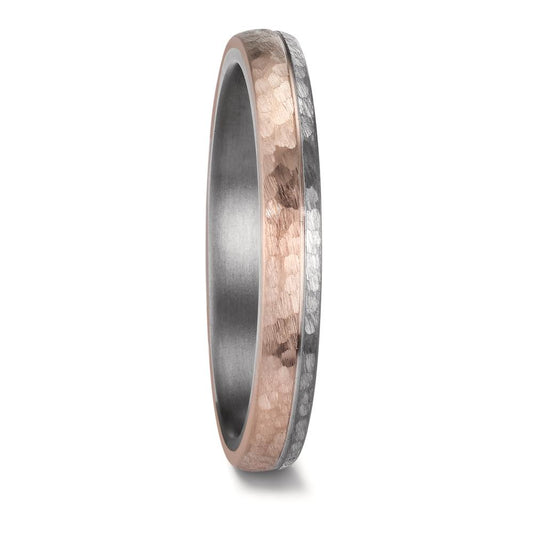 Anello del partner 999 Tantalio, Oro rosa 585/14 kt