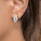 Orecchini Argento Zirconia colorato, 24 pietra