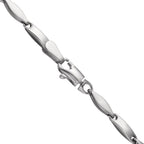 Collana Oro bianco 750/18 carati 45 cm