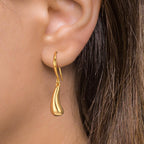 Orecchini Argento giallo dorato