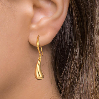 Orecchini Argento giallo dorato