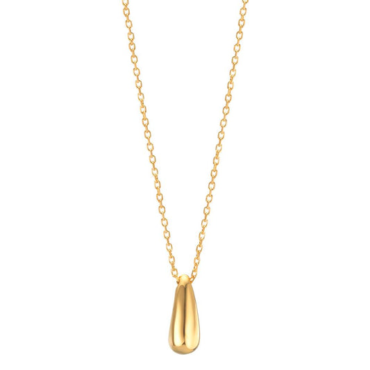 Collana Argento giallo dorato 40-44 cm