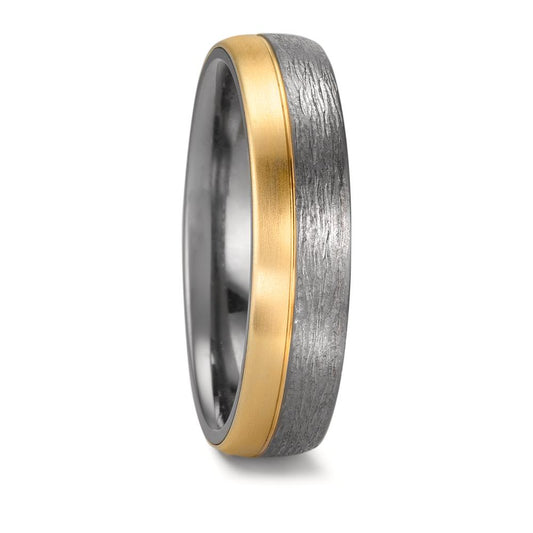 Anello del partner 999 Tantalio, Oro giallo 585/14 kt
