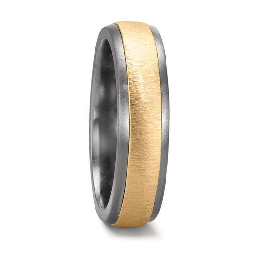 Anello del partner 999 Tantalio, Oro giallo 585/14 kt