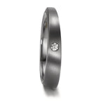 Anello del partner 999 Tantalio Diamante 0.03 ct, w-si