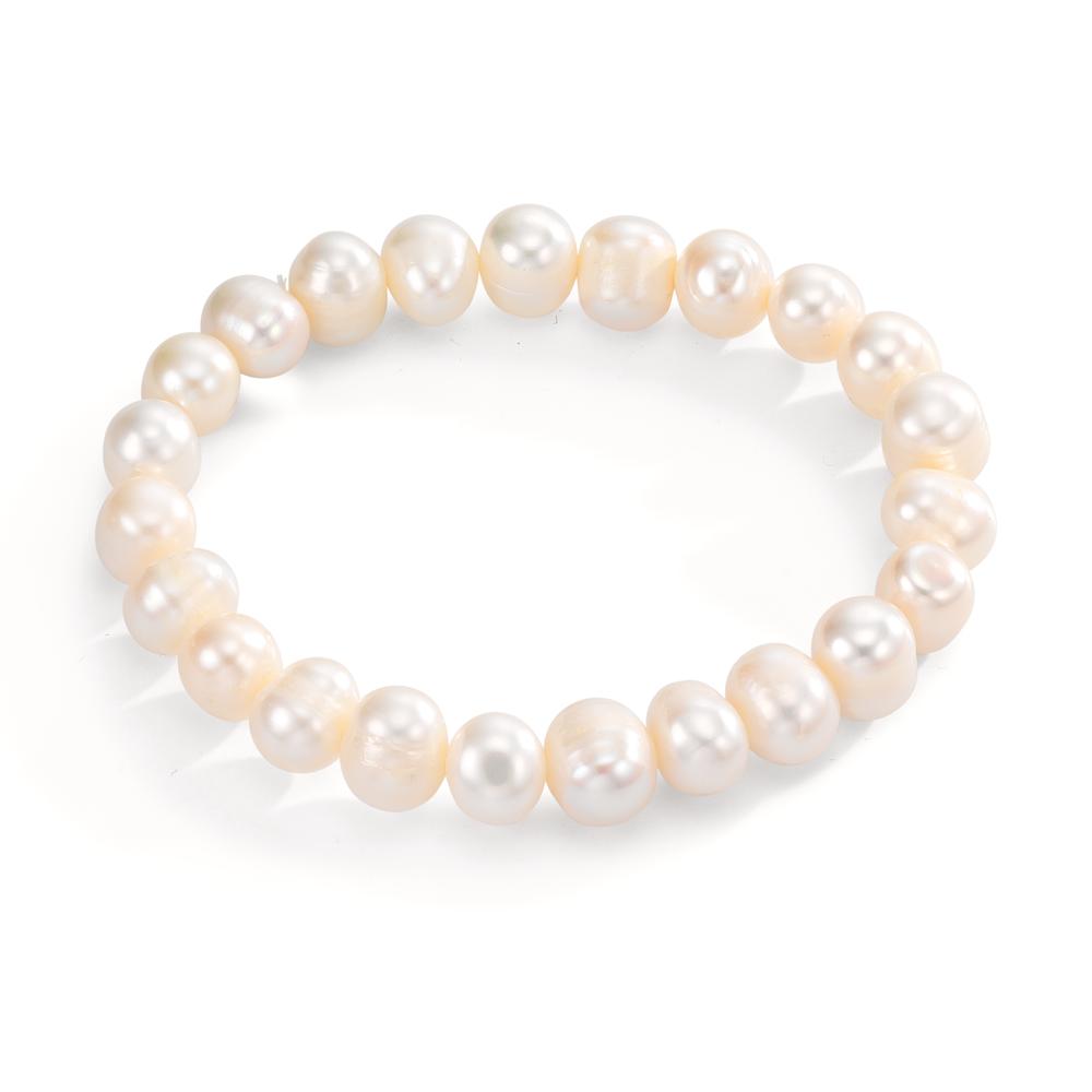 Bracciale Perla coltivata d'acqua dolce, 10 mm 18 cm