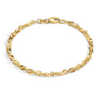 Bracciale Argento giallo dorato