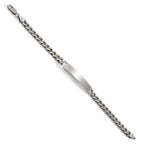 Bracciale con incisione Argento patinato 20 cm