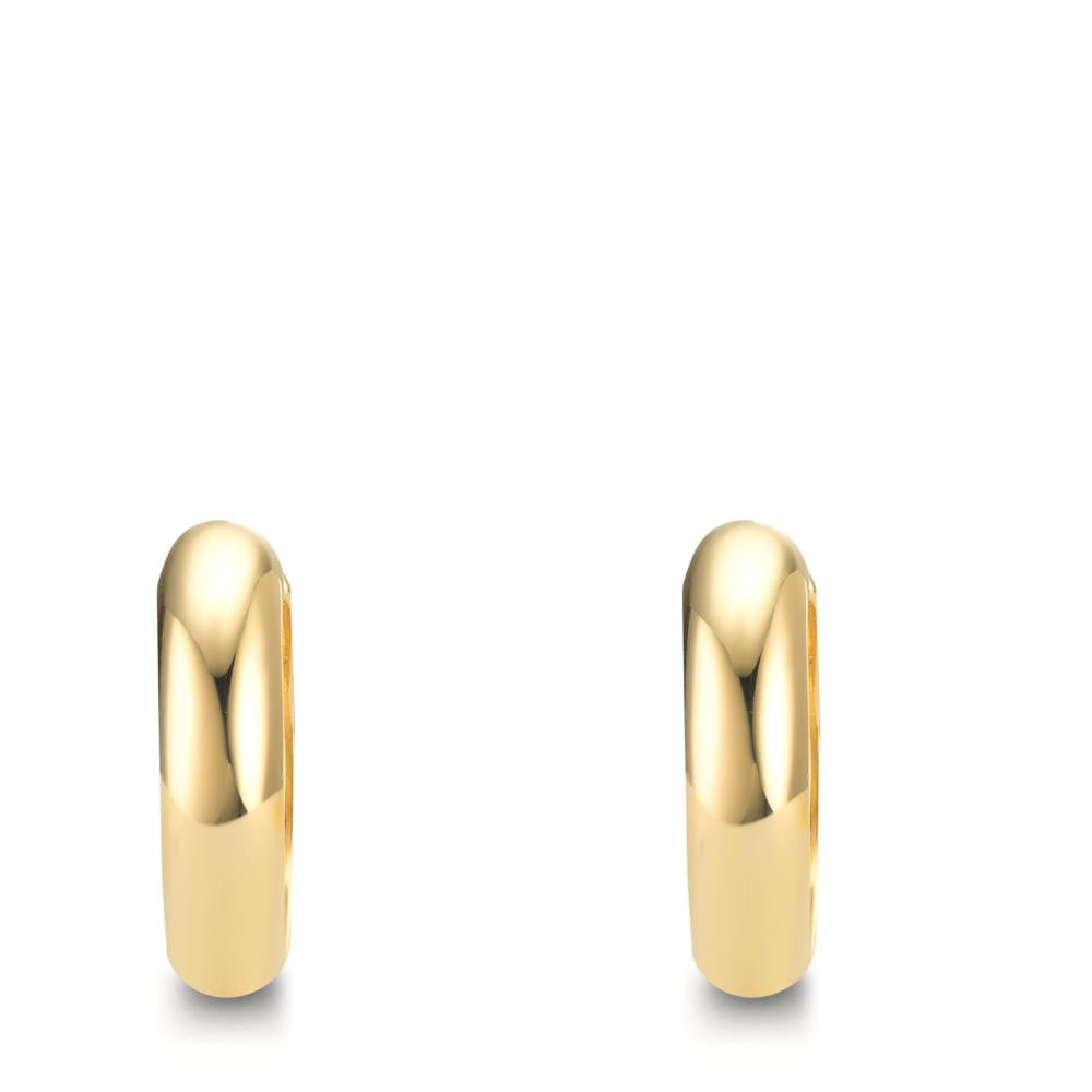 Orecchini circolari Argento giallo dorato