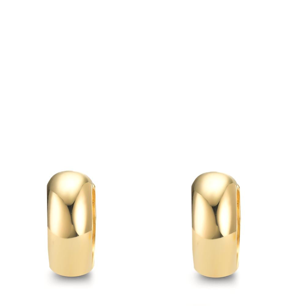 Orecchini circolari Argento giallo dorato