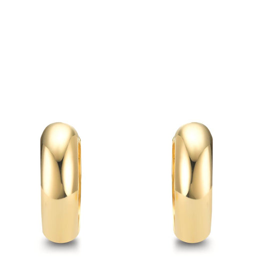 Orecchini circolari Argento giallo dorato