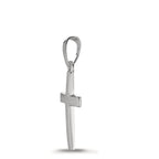 Ciondolo Oro bianco 585/14 kt Croce