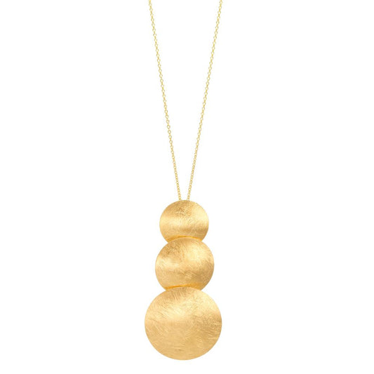 Collana Argento giallo dorato 40-44 cm