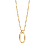 Collana Argento giallo dorato 40-44 cm