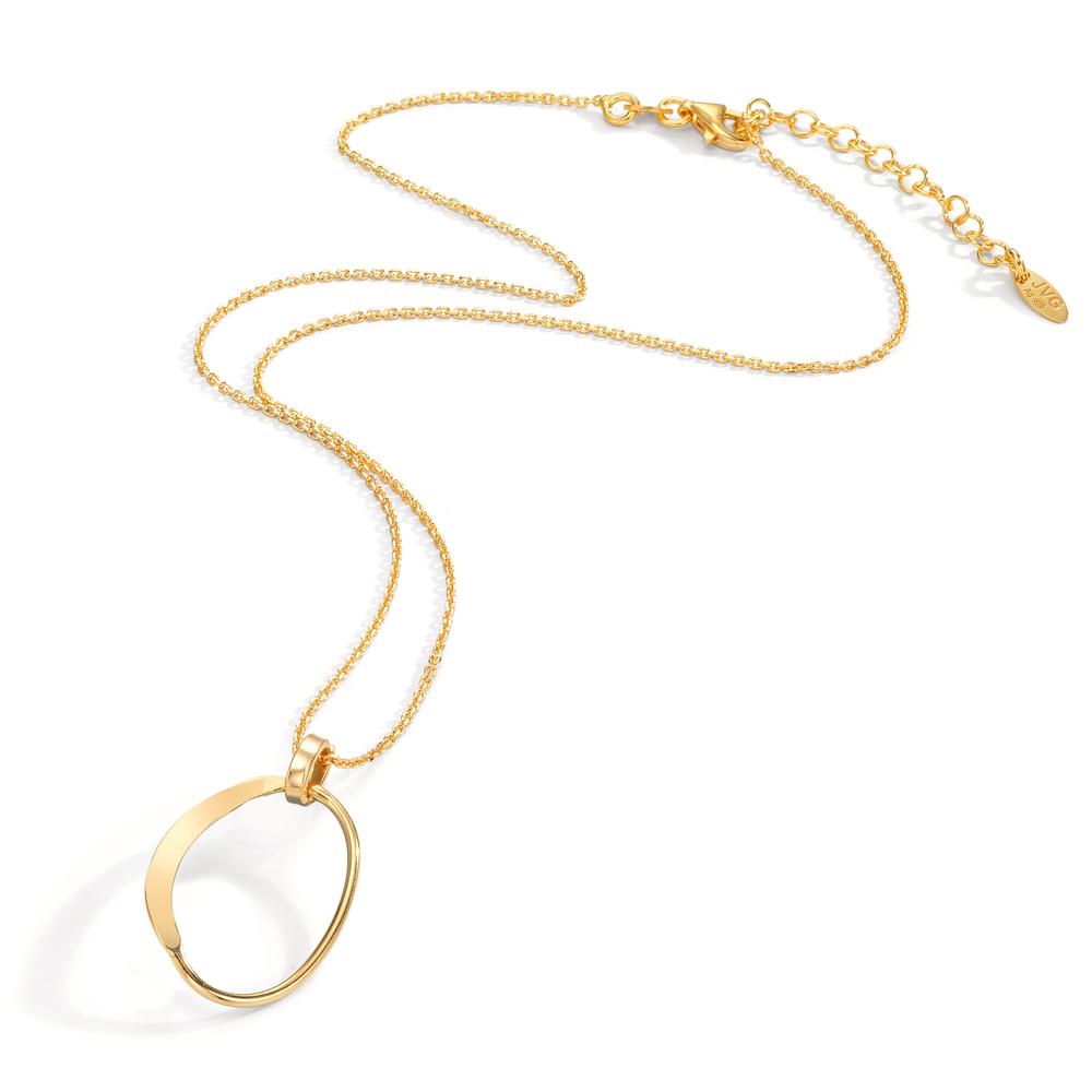 Collana Argento giallo dorato 40-44 cm