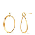 Orecchini Argento giallo dorato