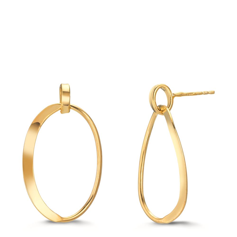 Orecchini Argento giallo dorato