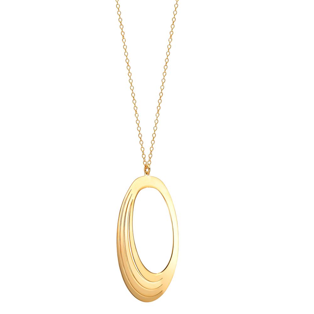 Collana Argento giallo dorato 40-44 cm