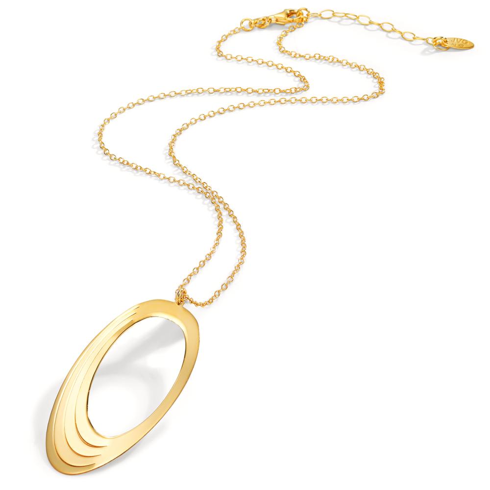 Collana Argento giallo dorato 40-44 cm