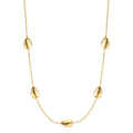 Collana Argento giallo dorato 40-44 cm