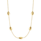 Collana Argento giallo dorato 40-44 cm