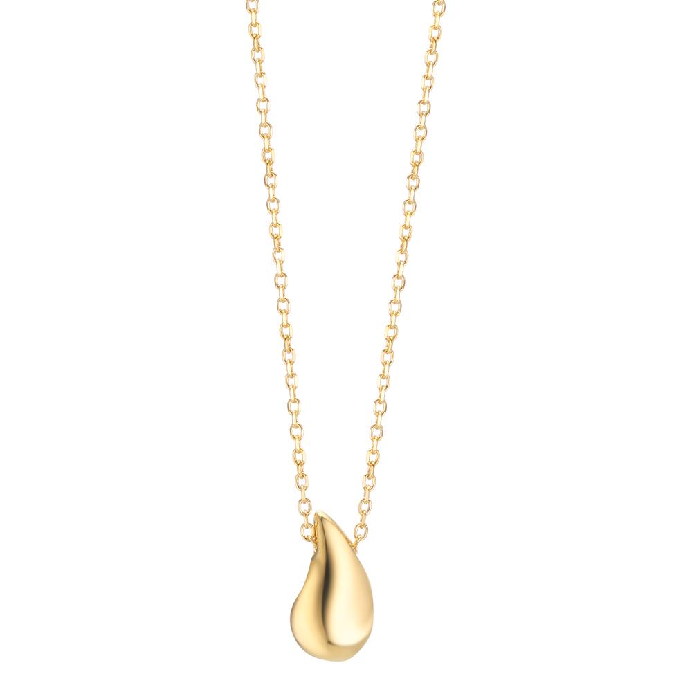Collana Argento giallo dorato 40-44 cm