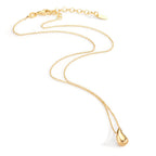 Collana Argento giallo dorato 40-44 cm
