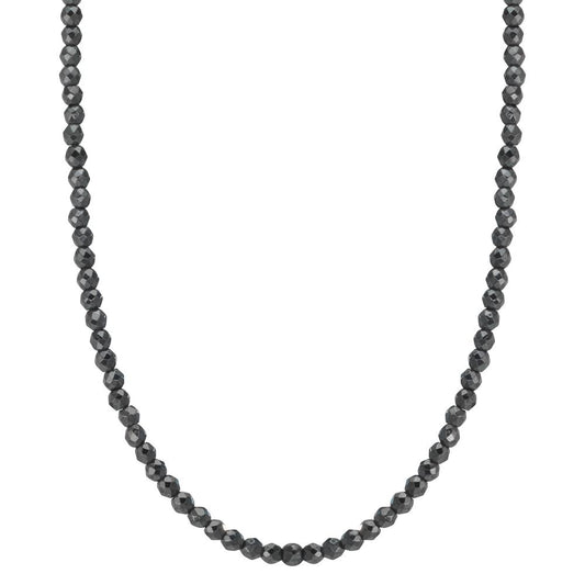 Collana Acciaio inossidabile Ematite 3 mm 43 cm