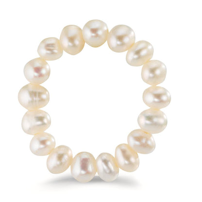 Anello Perla coltivata d'acqua dolce, 5 mm