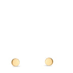 Orecchini a bottone Oro giallo 375/9K Ø3 mm
